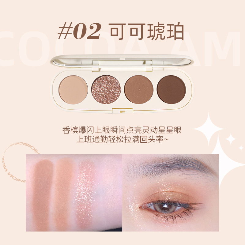 Eyeshadow Quad Warna2