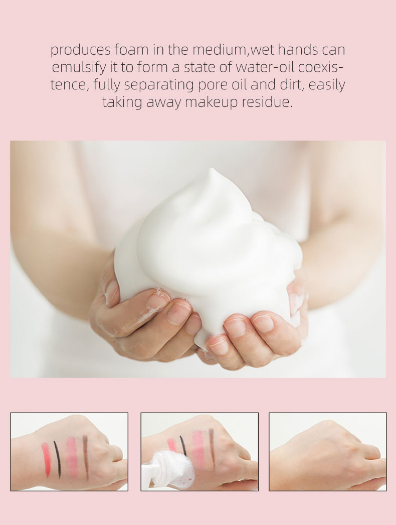 AMINO ACID 2IN 1 Makeup Remove &Facial Cleanser Foam4
