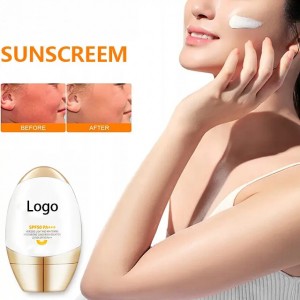 100% Օրիգինալ գործարանային OEM Sunscreen SPF30 Sunblock Cream